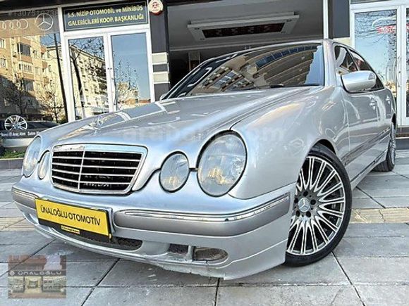ÜNALOĞLUNDAN 2000 MDL MERCEDES E200 ELEGANCE OTOMATİK SANRUFDERİ