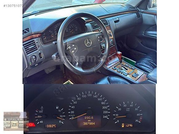 ÜNALOĞLUNDAN 2000 MDL MERCEDES E200 ELEGANCE OTOMATİK SANRUFDERİ