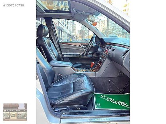 ÜNALOĞLUNDAN 2000 MDL MERCEDES E200 ELEGANCE OTOMATİK SANRUFDERİ