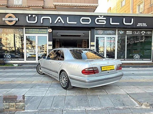 ÜNALOĞLUNDAN 2000 MDL MERCEDES E200 ELEGANCE OTOMATİK SANRUFDERİ