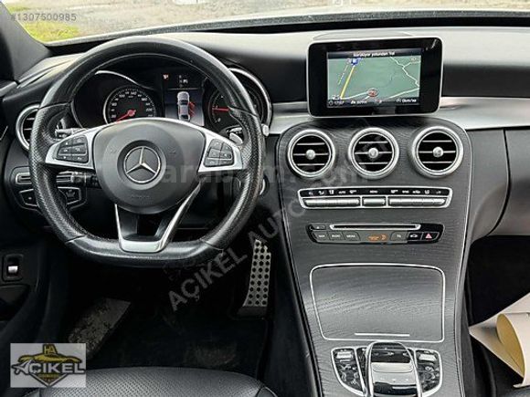 AÇIKEL AUTO CENTER-C200D -AMG-1 Boya-İMZALI-FULL-NAVİGASYON