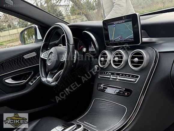 AÇIKEL AUTO CENTER-C200D -AMG-1 Boya-İMZALI-FULL-NAVİGASYON