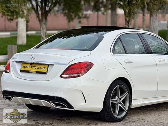AÇIKEL AUTO CENTER-C200D -AMG-1 Boya-İMZALI-FULL-NAVİGASYON