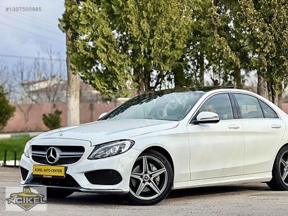 AÇIKEL AUTO CENTER-C200D -AMG-1 Boya-İMZALI-FULL-NAVİGASYON