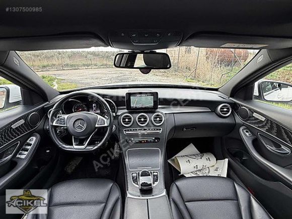 AÇIKEL AUTO CENTER-C200D -AMG-1 Boya-İMZALI-FULL-NAVİGASYON