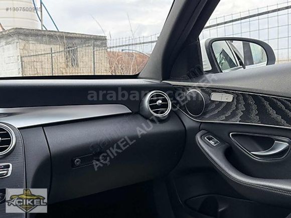 AÇIKEL AUTO CENTER-C200D -AMG-1 Boya-İMZALI-FULL-NAVİGASYON