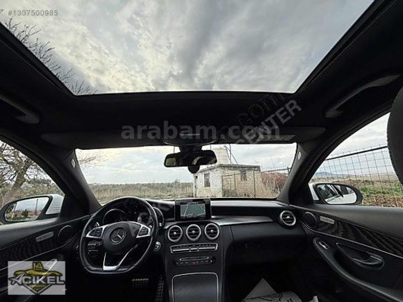 AÇIKEL AUTO CENTER-C200D -AMG-1 Boya-İMZALI-FULL-NAVİGASYON