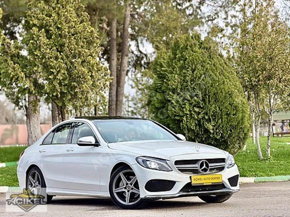 AÇIKEL AUTO CENTER-C200D -AMG-1 Boya-İMZALI-FULL-NAVİGASYON