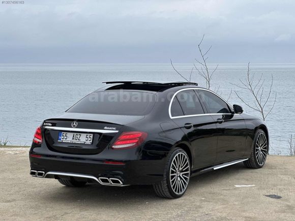 2018 MODEL HATASIZ MERCEDES E220d 4MATİC EXCLUSİVE COMMAND EKRAN