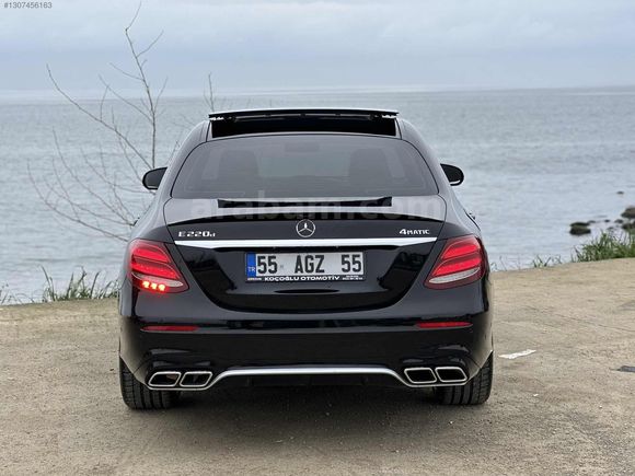 2018 MODEL HATASIZ MERCEDES E220d 4MATİC EXCLUSİVE COMMAND EKRAN