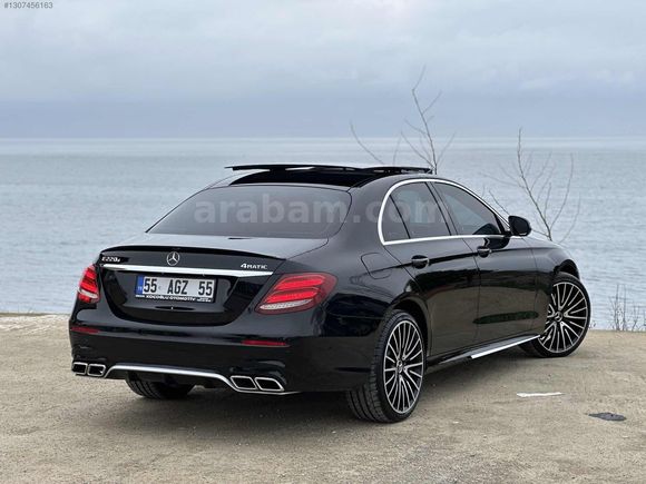 2018 MODEL HATASIZ MERCEDES E220d 4MATİC EXCLUSİVE COMMAND EKRAN