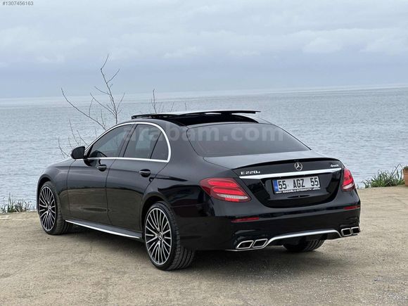 2018 MODEL HATASIZ MERCEDES E220d 4MATİC EXCLUSİVE COMMAND EKRAN