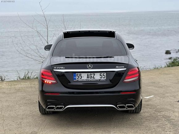 2018 MODEL HATASIZ MERCEDES E220d 4MATİC EXCLUSİVE COMMAND EKRAN