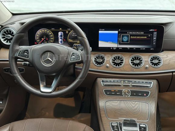 2018 MODEL HATASIZ MERCEDES E220d 4MATİC EXCLUSİVE COMMAND EKRAN