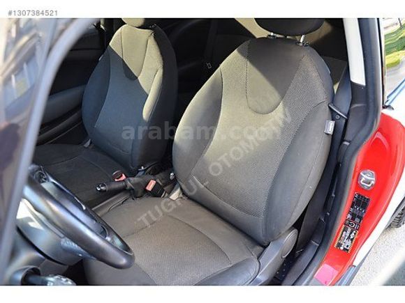 MINI ONE+BAYİ+DÜŞÜK KM+OTOMATİK V+BAKIMLI+KIRMIZI+SİYAH+