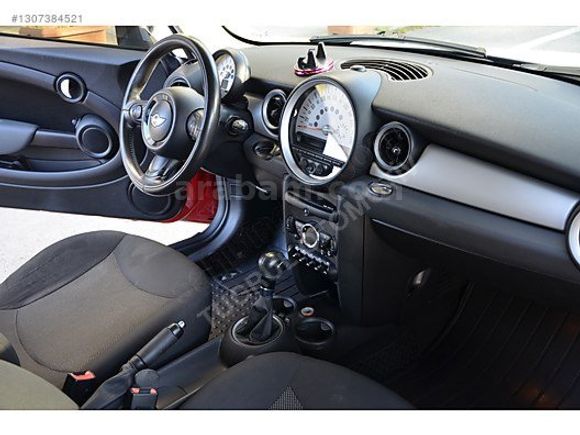 MINI ONE+BAYİ+DÜŞÜK KM+OTOMATİK V+BAKIMLI+KIRMIZI+SİYAH+