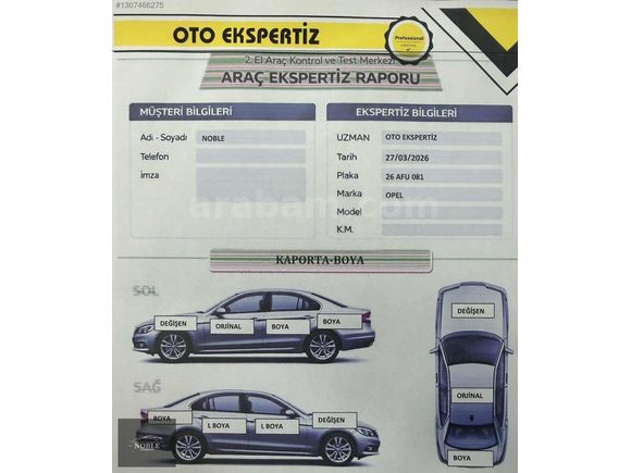 NOBLEDEN OPEL ASTRA 1.3 CDTI