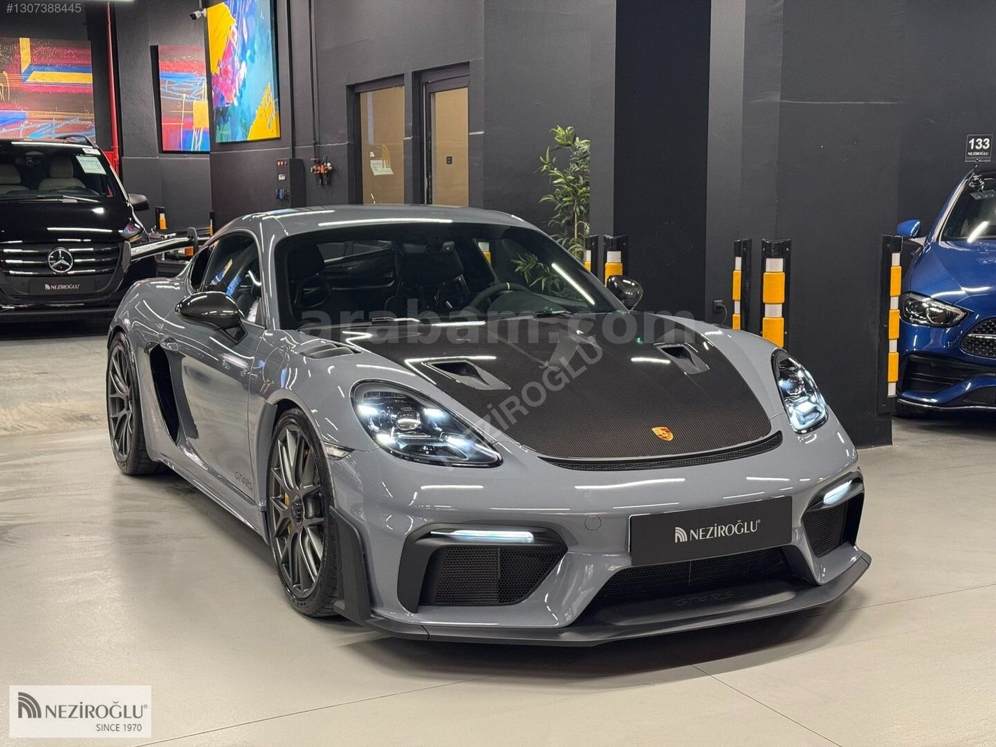 Galeriden Porsche 718 Cayman 4.0 GT4 RS 2024 Model Ankara 6.530 km Gri 5