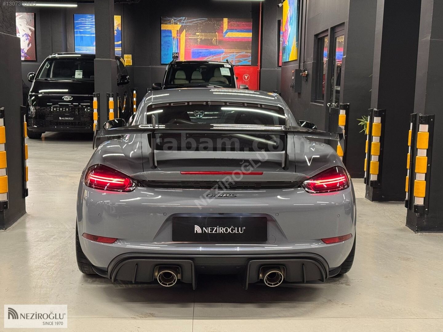 Galeriden Porsche 718 Cayman 4.0 GT4 RS 2024 Model Ankara 6.530 km Gri 7