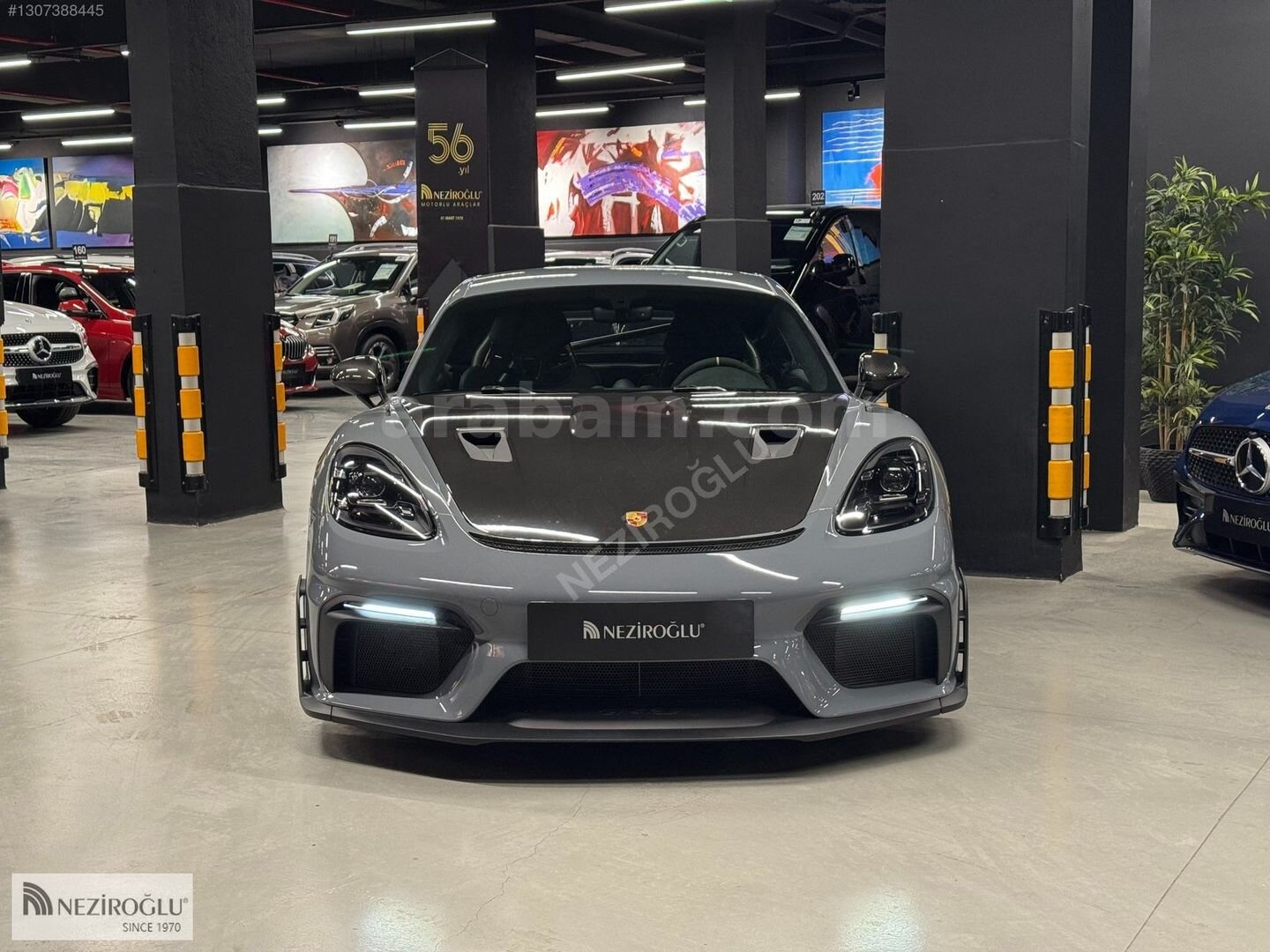 Galeriden Porsche 718 Cayman 4.0 GT4 RS 2024 Model Ankara 6.530 km Gri 3