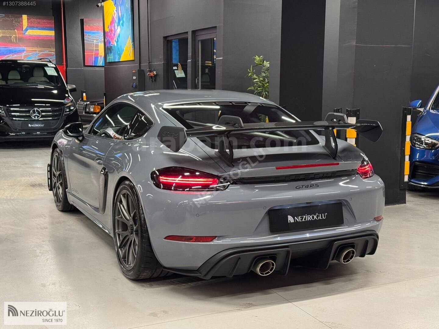 Galeriden Porsche 718 Cayman 4.0 GT4 RS 2024 Model Ankara 6.530 km Gri 6