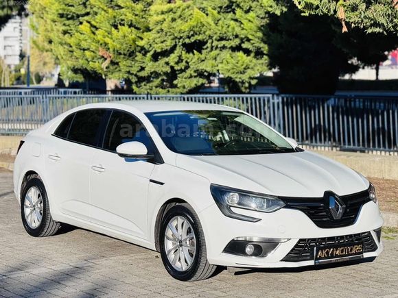 AKY MOTORS'DAN-2020-MEGANE-TOUCH-TESLA EKRANLI-HATASIZ-BOYASIZ-/