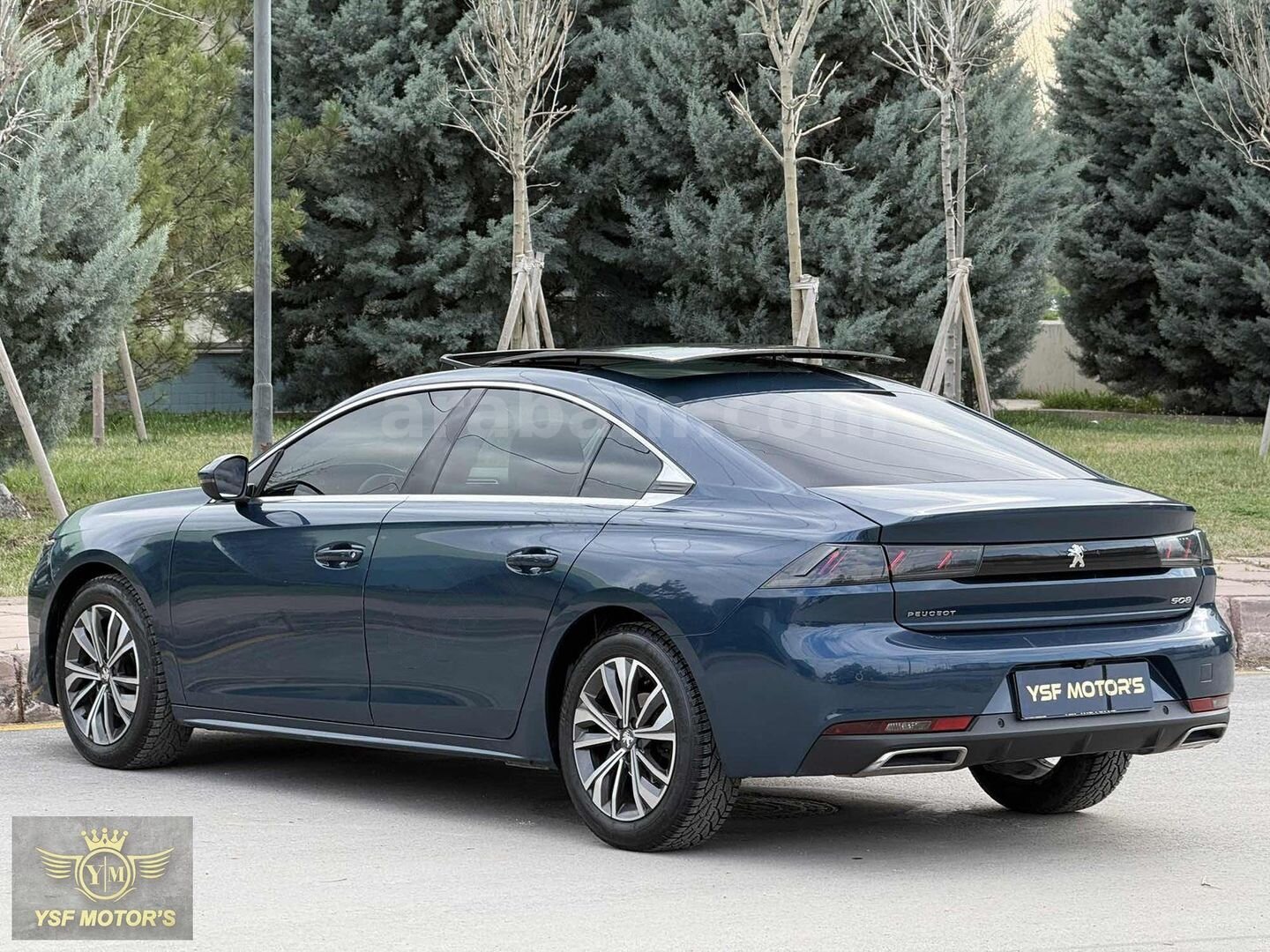 Galeriden Peugeot 508 1.5 BlueHDI Allure 2021 Model Ankara 180.000 km Mavi 6