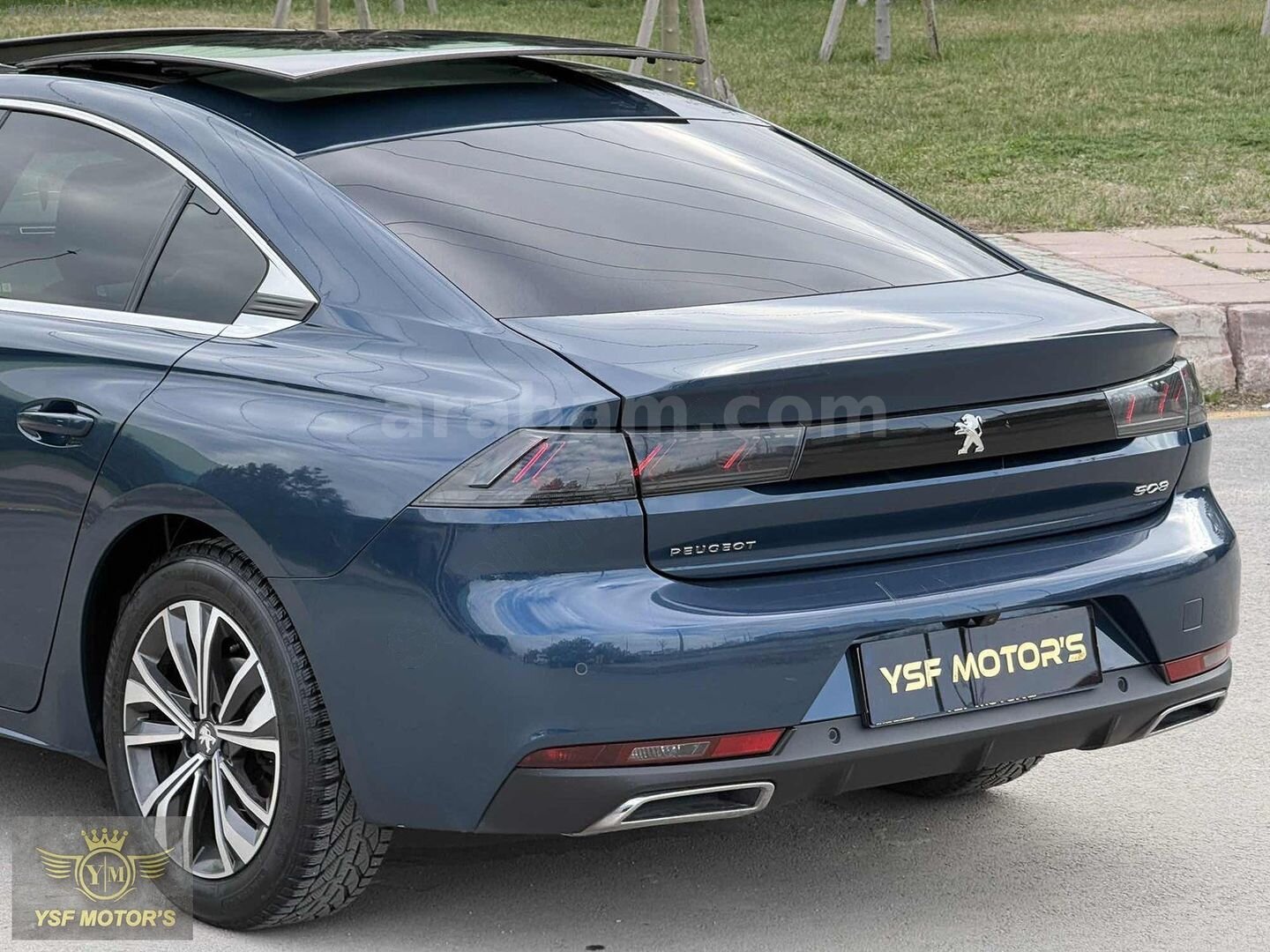 Galeriden Peugeot 508 1.5 BlueHDI Allure 2021 Model Ankara 180.000 km Mavi 7