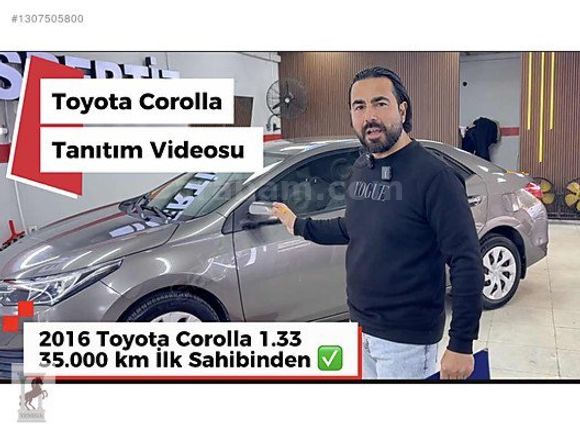 İLK SAHİBİNDEN 35.000KM de TAM BAKIMLI COROLLA