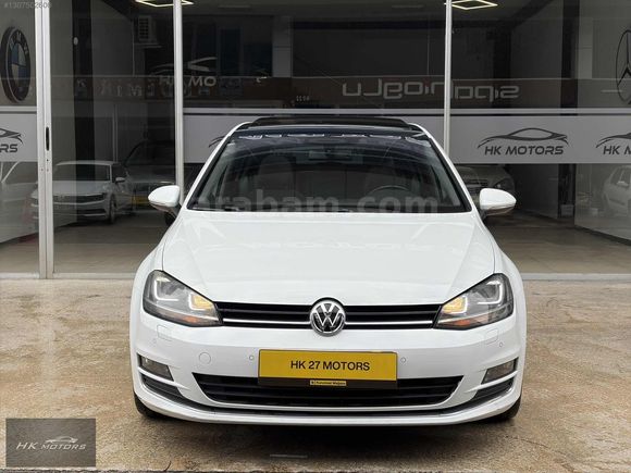 HK MOTORS'DAN 2015 MODEL VW GOLF HİGHLİNE CAM TAVAN HATASIZ
