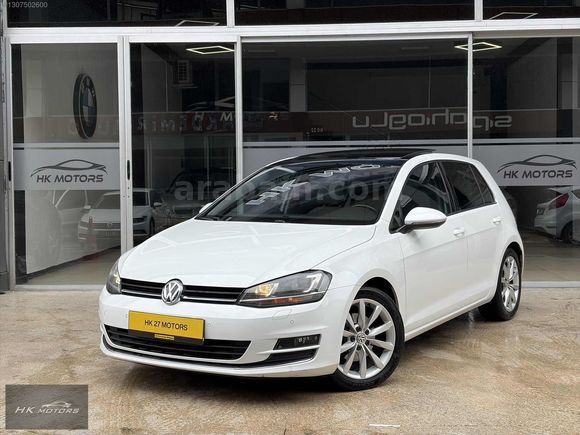 HK MOTORS'DAN 2015 MODEL VW GOLF HİGHLİNE CAM TAVAN HATASIZ
