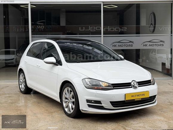 HK MOTORS'DAN 2015 MODEL VW GOLF HİGHLİNE CAM TAVAN HATASIZ