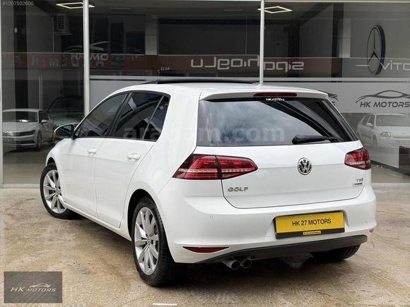 HK MOTORS'DAN 2015 MODEL VW GOLF HİGHLİNE CAM TAVAN HATASIZ