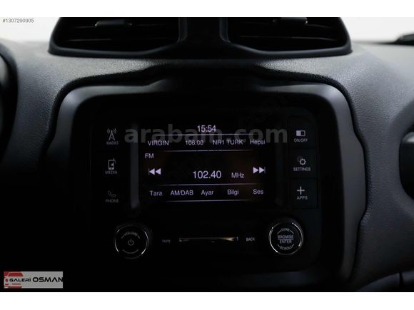 2021 ÇIKIŞLI 1.6 MULTİJET JEEP RENEGADE OTOMATİK PREMIUM
