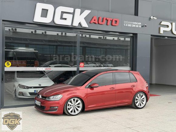 HATASIZ BOYASIZ TERTEMİZ KIRMIZI HİGHLİNE CAM TAVAN GOLF7