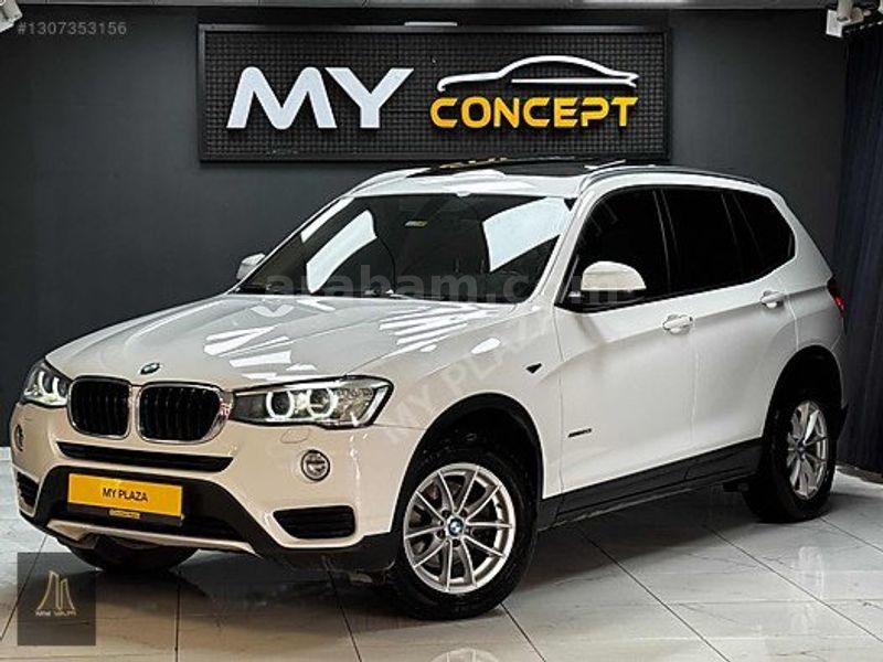 MY PLAZA- 2013 BMW X3 20İSDRİVE EXCLUSİVE BORUSAN ÇIKIŞ EMSALSİZ