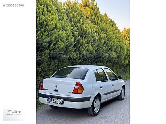 190 KM 2004 MODEL DEĞİŞENSİZ CLIO SEDAN BENZİN LPG KILİMALI