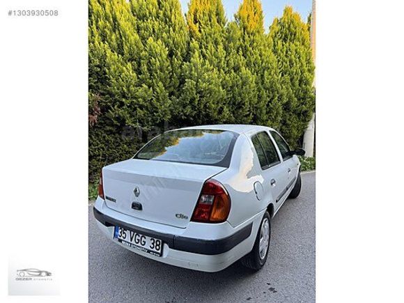 190 KM 2004 MODEL DEĞİŞENSİZ CLIO SEDAN BENZİN LPG KILİMALI