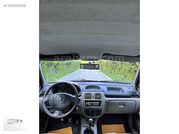 190 KM 2004 MODEL DEĞİŞENSİZ CLIO SEDAN BENZİN LPG KILİMALI