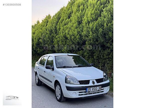 190 KM 2004 MODEL DEĞİŞENSİZ CLIO SEDAN BENZİN LPG KILİMALI