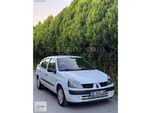 190 KM 2004 MODEL DEĞİŞENSİZ CLIO SEDAN BENZİN LPG KILİMALI