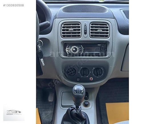 190 KM 2004 MODEL DEĞİŞENSİZ CLIO SEDAN BENZİN LPG KILİMALI
