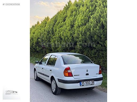 190 KM 2004 MODEL DEĞİŞENSİZ CLIO SEDAN BENZİN LPG KILİMALI