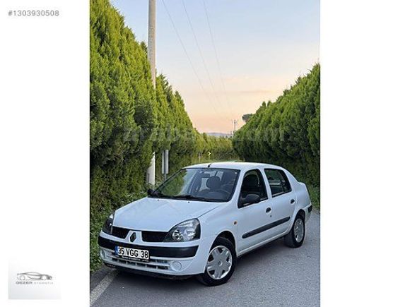 190 KM 2004 MODEL DEĞİŞENSİZ CLIO SEDAN BENZİN LPG KILİMALI