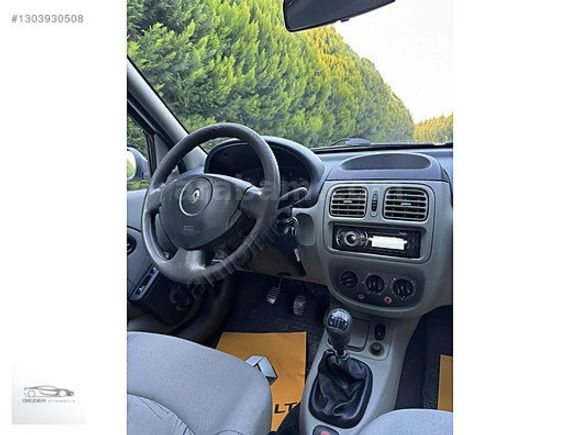 190 KM 2004 MODEL DEĞİŞENSİZ CLIO SEDAN BENZİN LPG KILİMALI
