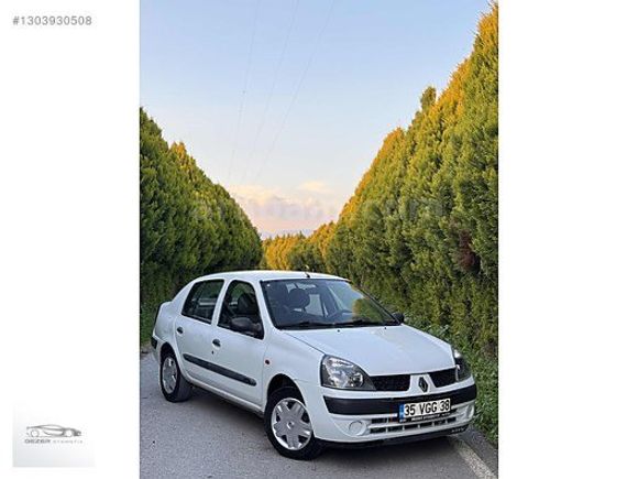 190 KM 2004 MODEL DEĞİŞENSİZ CLIO SEDAN BENZİN LPG KILİMALI