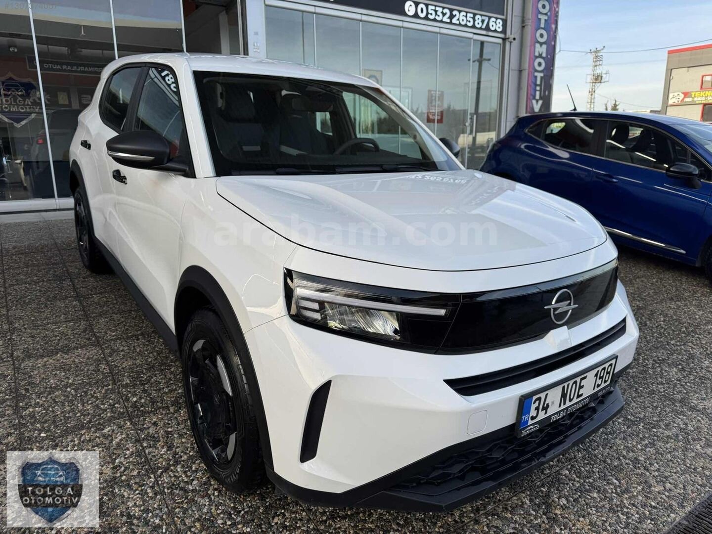 Galeriden Opel Frontera 1.2 Hybrid Edition 2025 Model Kırklareli 7.000 km Beyaz 2
