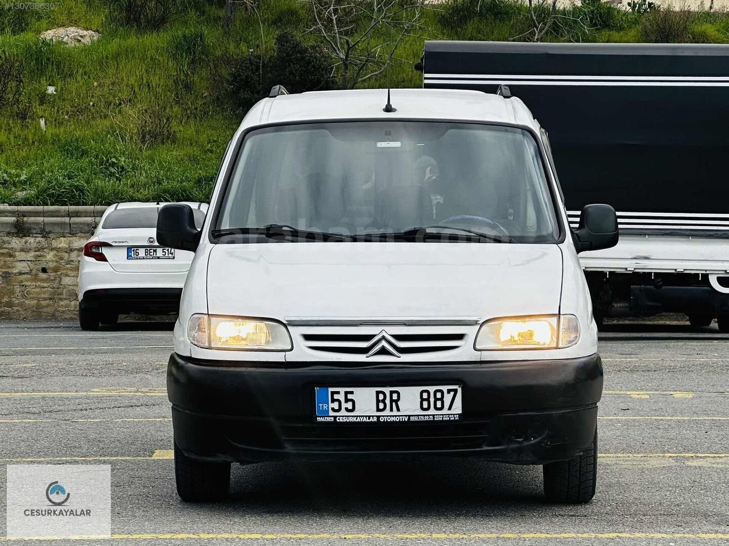 Galeriden Citroen Berlingo 1.9 D 2002 Model İstanbul 219.000 km Beyaz 6