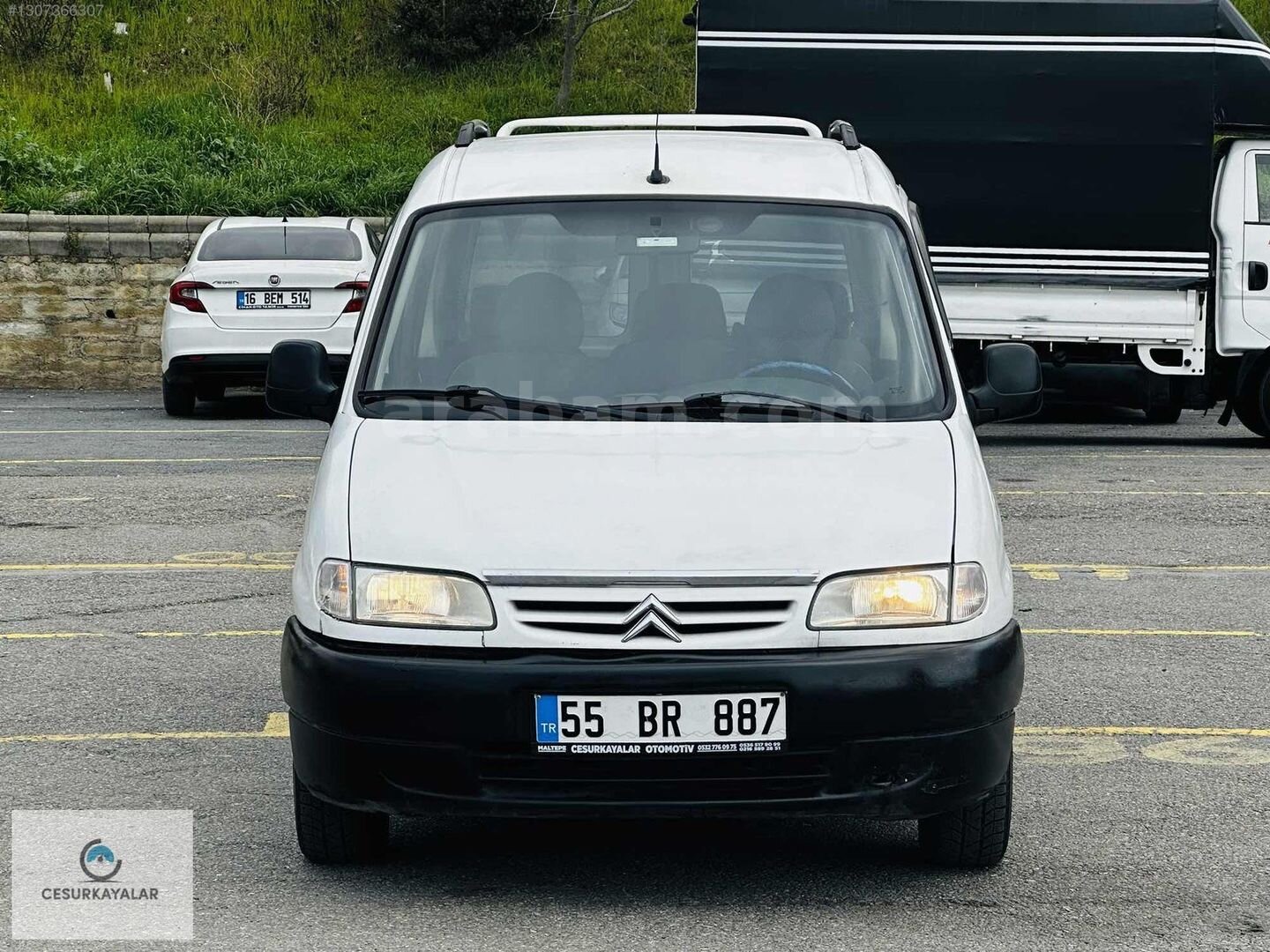 Galeriden Citroen Berlingo 1.9 D 2002 Model İstanbul 219.000 km Beyaz 3