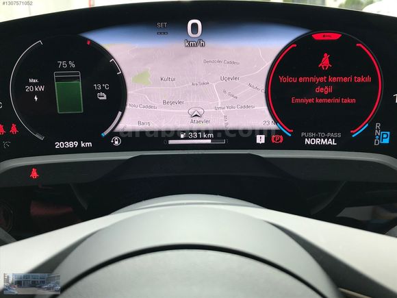 HATASIZ DOĞUŞ ÇIKIŞLI 2024 PORSCHE TAYCAN 4S PERFORMANCE PLUS